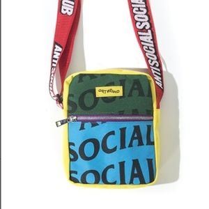 Anti Social Club Side Bag (multi-colored)